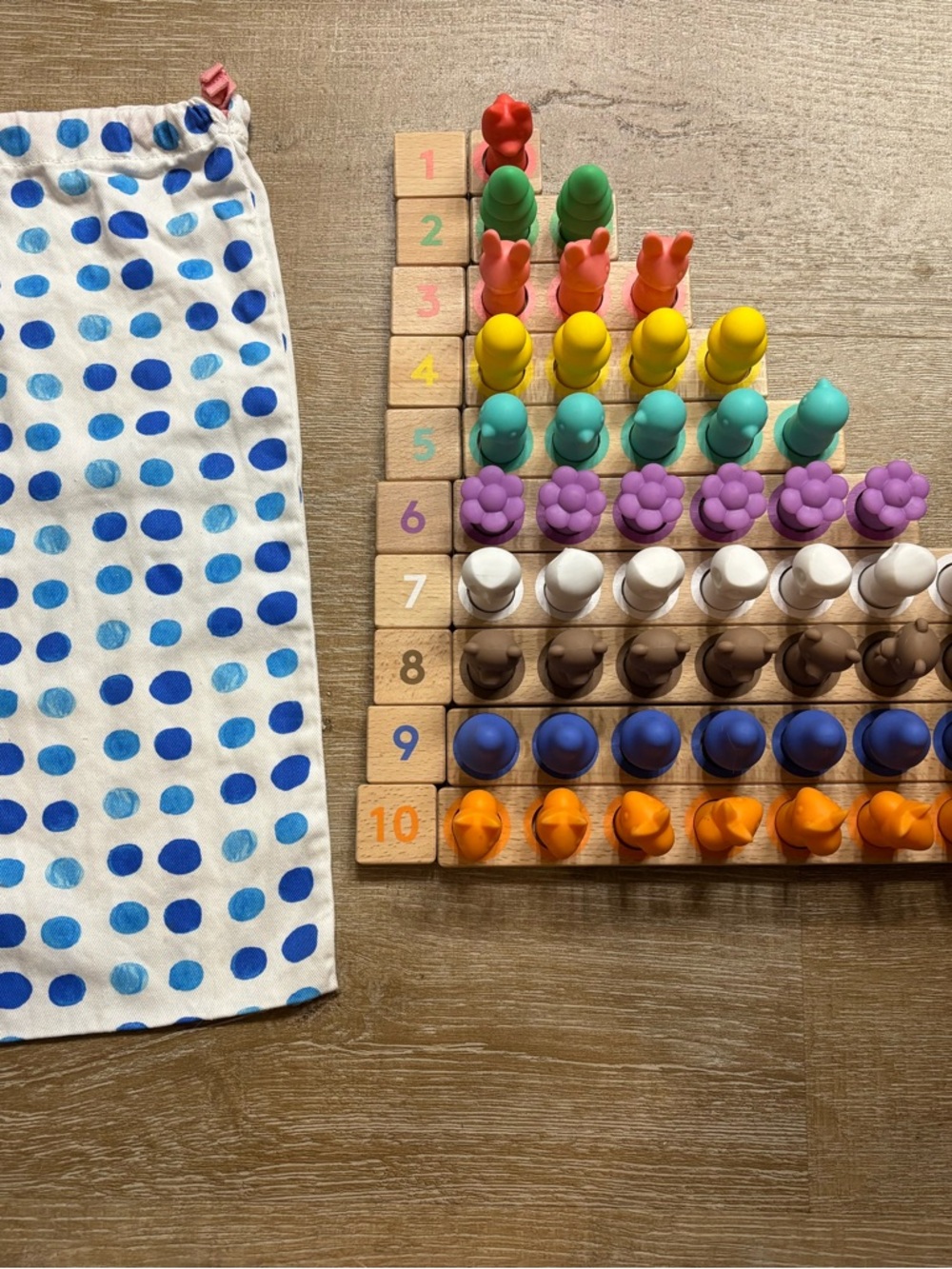 LOVEVERY - Montessori Math Bars & Number Tiles
